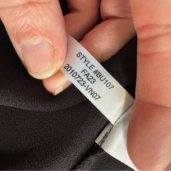 J. Crew Black Button Up Belter Midi Dress With Sleeves - Picture 9 of 9